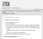 Q Card - Credit Application StepsThumbnail