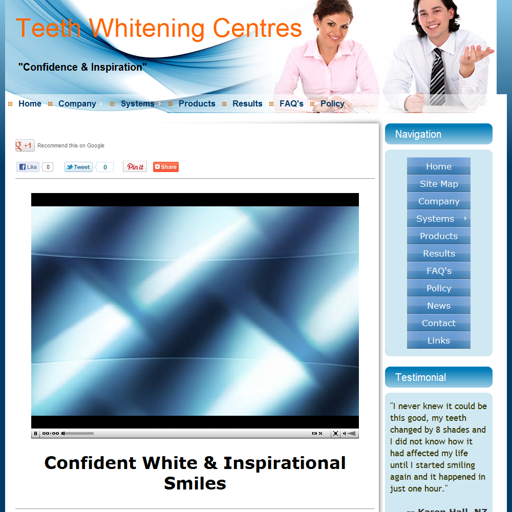 Teeth Whitening Centres - Home
